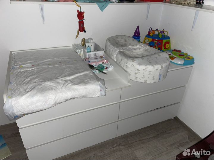 Пеленальная доска на комод