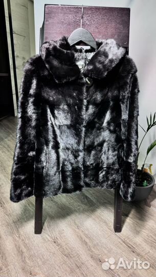 Шуба норковая 2в1 (автоледи и удлиненная) капюшон