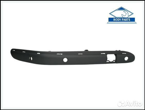 Молдинг переднего бампера Mercedes W203 правый