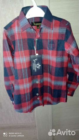 Рубашка для мальчика р. 104