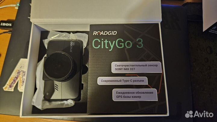 GPS Видеорегистратор RoadGid CityGo3 2К
