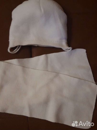 Шапка и шарф для девочки