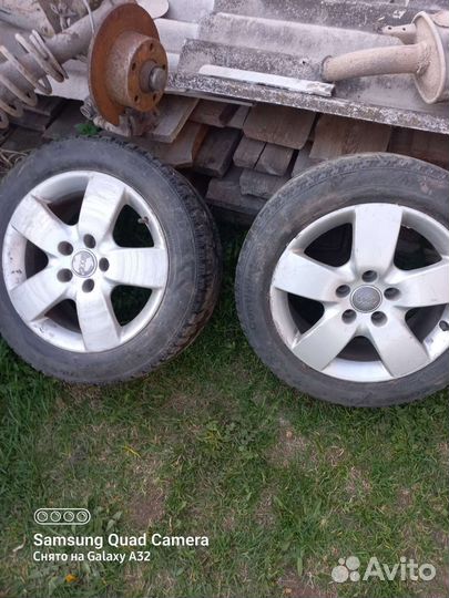 2 диска с резиной