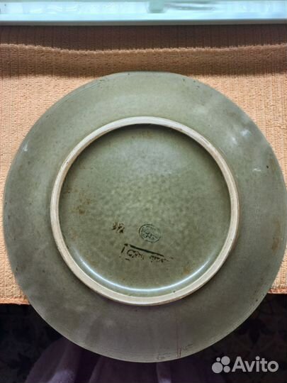 Винтажное блюдо и вазочка