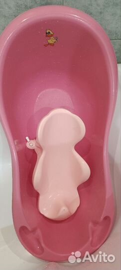 Ванночка для купания с горкой