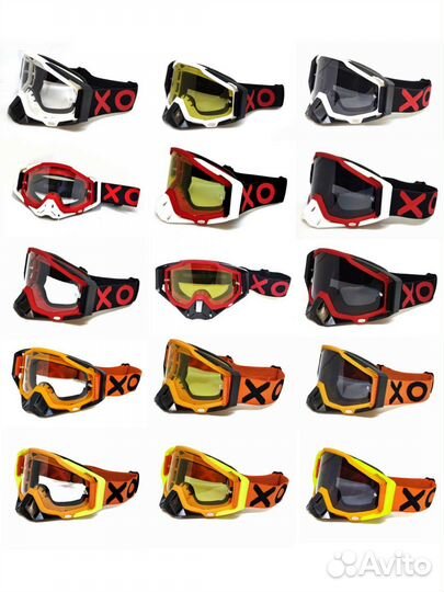 Мотоочки мото очки эндуро мотокросс XO