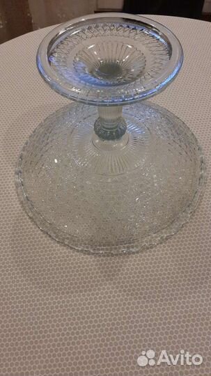 Ваза на ножке Мальцев-Дятьков(дхз)