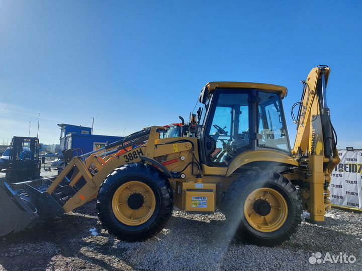 Экскаватор-погрузчик Shanmon 388H, 2023