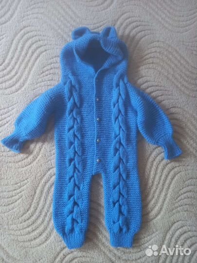 Комбинезон вязаный