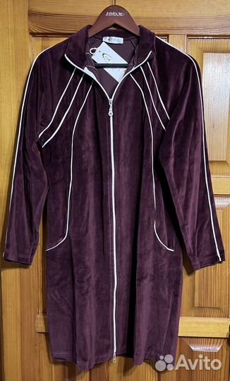 Халат велюровый женский новый