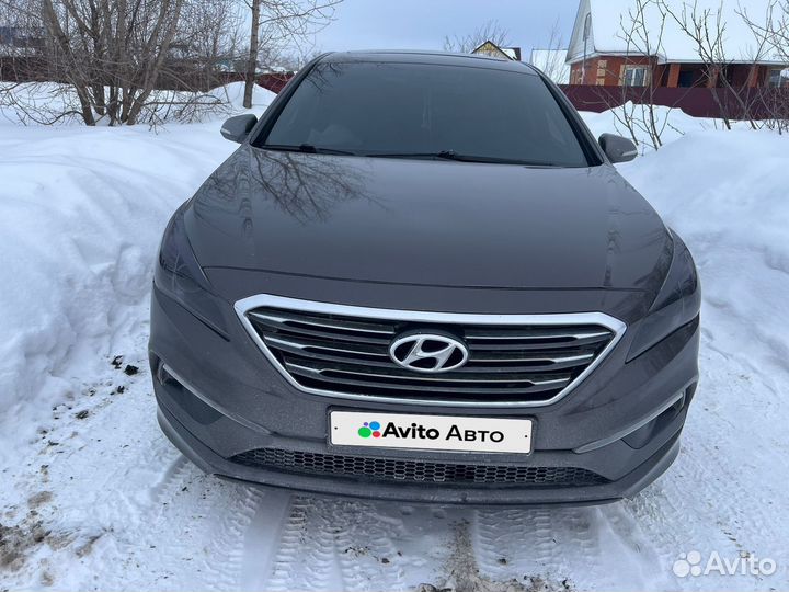 Hyundai Sonata 2.4 AT, 2015, 80 000 км