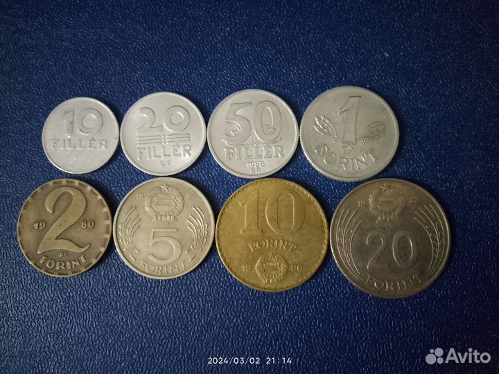 Монеты венгрии