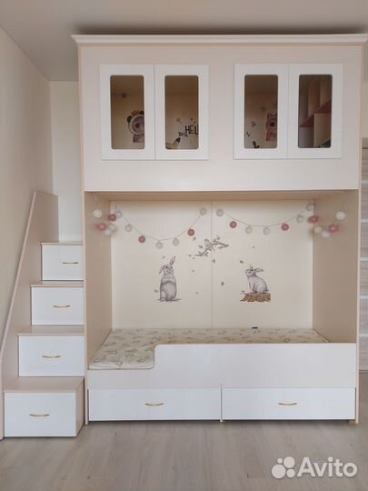 Двухъярусная кровать детская Замок