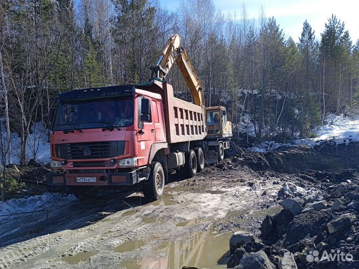 Услуги самосвала 10-25 тонн