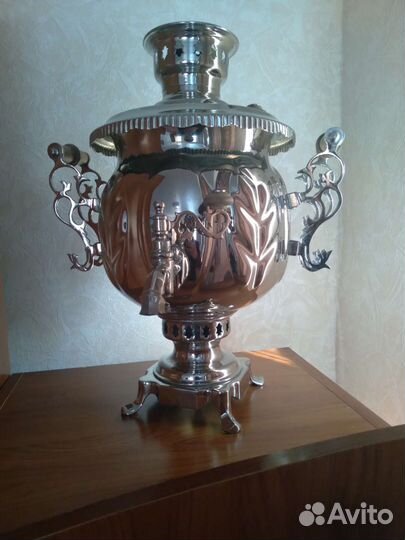 Самовар на дровах СССР