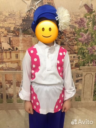 Народный костюм для выступлений для мальчика 9-11