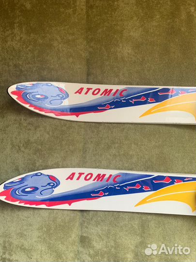 Горные лыжи детские 90 комплект