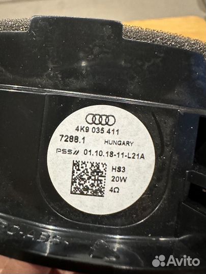 Динамики audi a6 c8