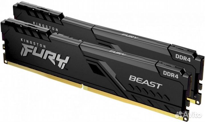 DDR4 16GB kit Kingston HyperX Fury 3200Mhz