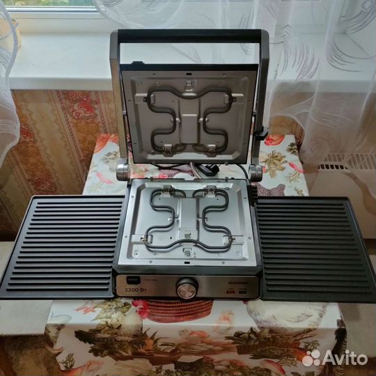 Электрогриль новый, пользовались всего один раз