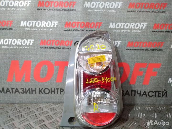 Стоп правый Тойота Пассо KGC30/Бун M600S 220 А389