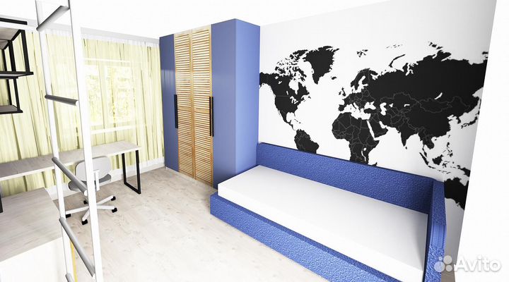 Разработка дизайн-проекта интерьера