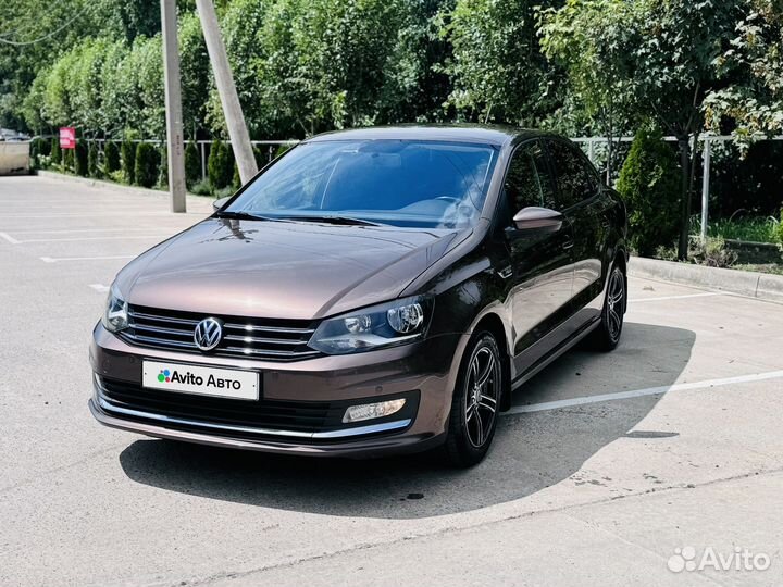 Volkswagen Polo 1.6 AT, 2016, 62 200 км