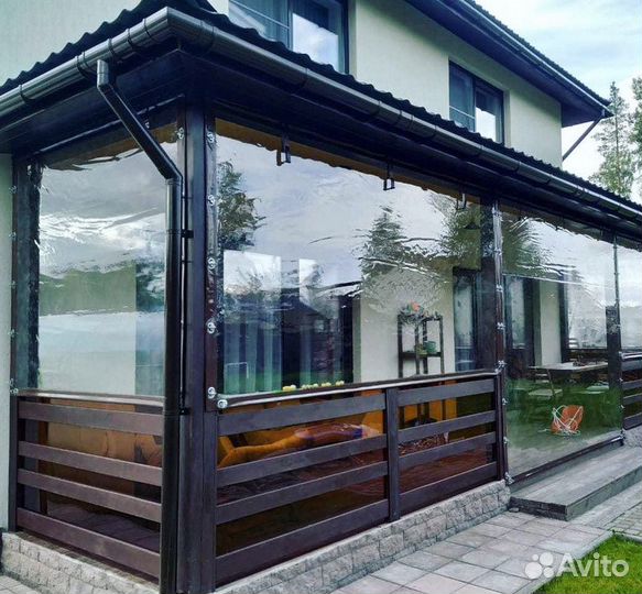 Мягкие и гибкие окна на террасу