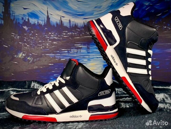 Кроссовки Adidas ZX зима