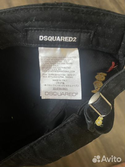 Бейсболка мужская dsquared2