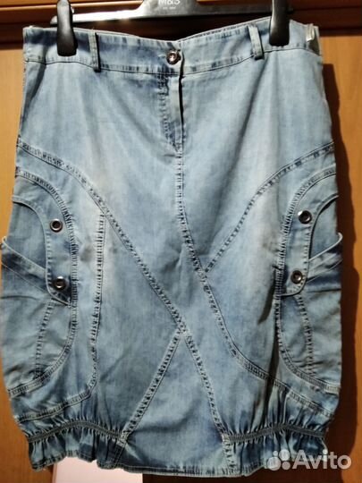 Юбка джинсовая