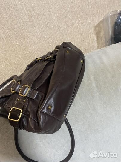 Сумка натуральная кожа Италия Винтаж