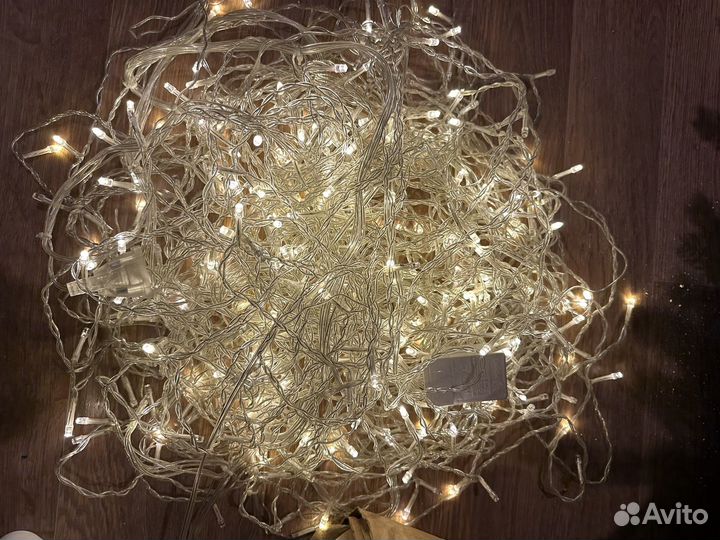 Гирлянда штора