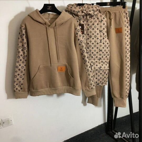 Спортивный костюм женский теплый тройка