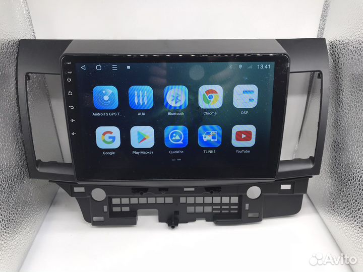 Магнитола Mitsubishi Lancer X Android 3+32 DSP 4G