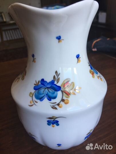 Кувшин с незабудками 1974г. винтаж