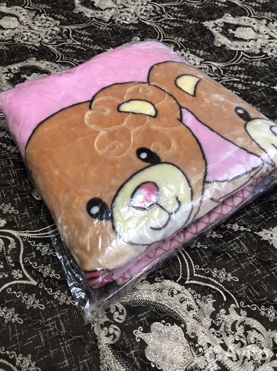 Плед детский плюшевый