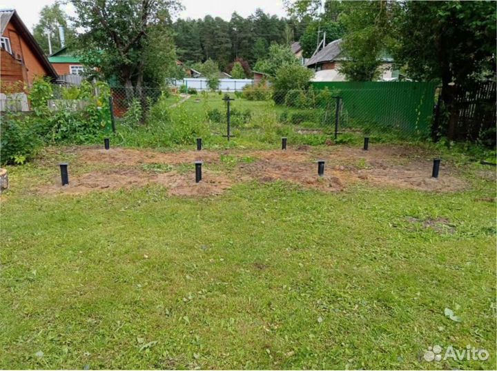 Винтовые сваи под ключ