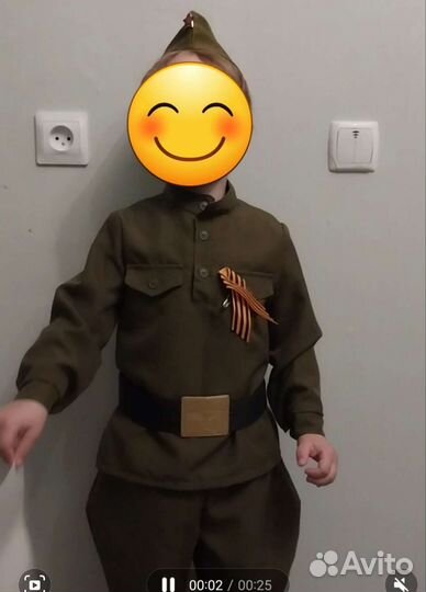 Костюм солдата для мальчика