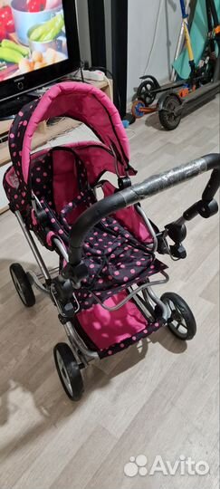 Коляска кукольная 2 в 1
