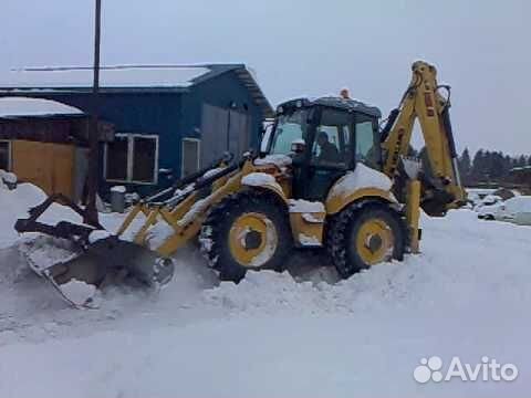 Услуги трактора экскаватора