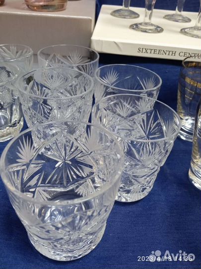 Хрустальные стопки