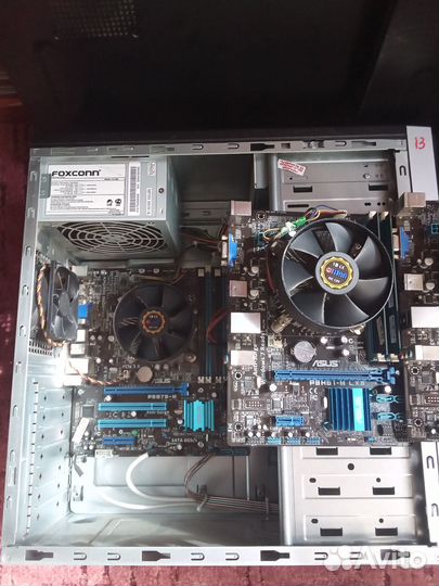 Комплекты soket s1155, мать проц память корпуса