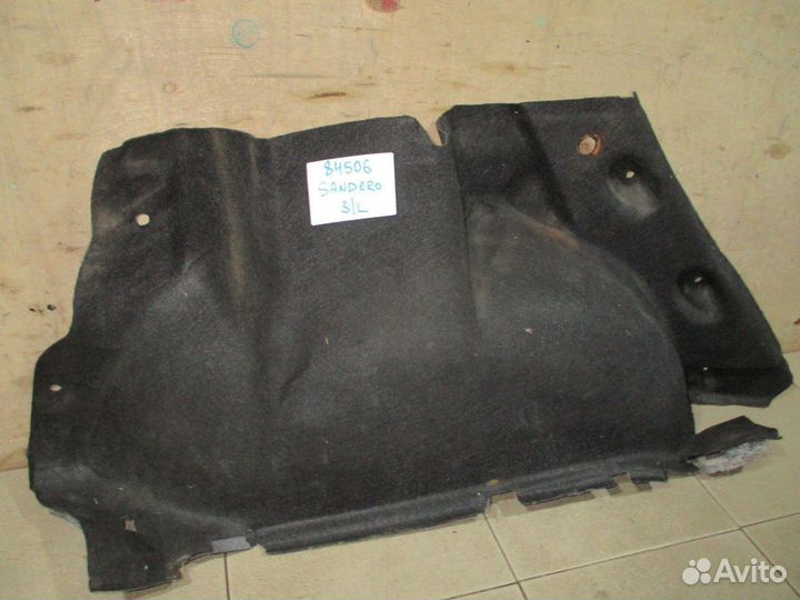 Обшивка багажника Renault Sandero 1