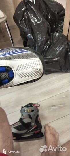 Коньки детские раздвижные бу