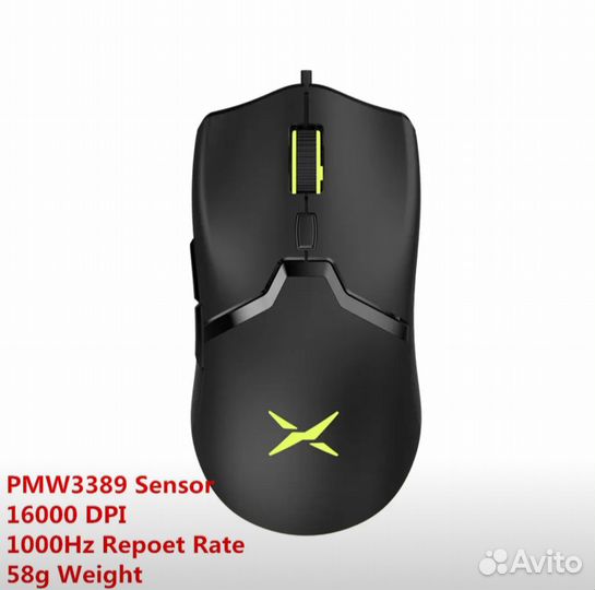 Игровая мышь Delux m800