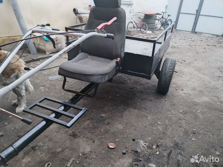Прицеп для мотоблока самодельный