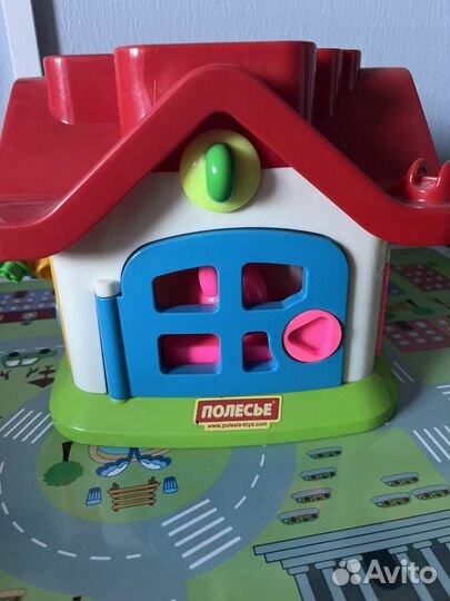 Домик сортер полесье