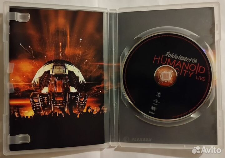 Tokio hotel. DVD. Humanoid city live. 2010