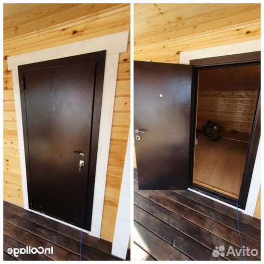 Дверь металлическая нестандартная